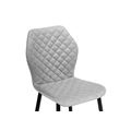 миниатюра Стул Софи светло-серый / черный №6