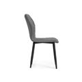 миниатюра Стул Софи темно-серый / черный №3