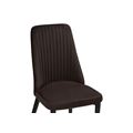 миниатюра Стул Фена R темно-коричневый / черный №5