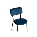 миниатюра Стул Фиер морской / черный глянец №5