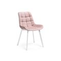миниатюра Стул Челси розовый / белый №1