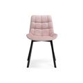 миниатюра Стул Челси розовый / черный №2