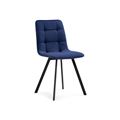 миниатюра Стул Чилли черный / синий №1