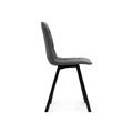 миниатюра Стул Чилли черный / темно-серый №3