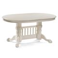 миниатюра Стол деревянный Кантри 160(240)х107х80 слоновая кость №1