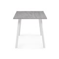 миниатюра Стол деревянный Тринити Лофт 120х80х75 25 мм бетон / белый матовый №3