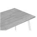 миниатюра Стол деревянный Тринити Лофт 120х80х75 25 мм бетон / белый матовый №4