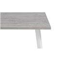миниатюра Стол деревянный Тринити Лофт 120х80х75 25 мм бетон / белый матовый №5