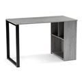 миниатюра Стол Битти Лофт 116 бетон / черный матовый №1