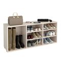 миниатюра Полка для обуви Лана-3 ПОЛ-3 (1С+2П) дуб молочный №1