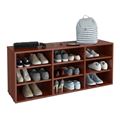 миниатюра Полка для обуви Лана-3П (ПОЛ-3П) орех итальянский №1