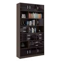миниатюра Стеллаж в комплекте Либерти-31 Глянец венге / чёрный №1