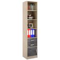 миниатюра Стеллаж в комплекте Либерти-42 Глянец дуб сонома / серый №1