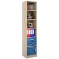 миниатюра Стеллаж в комплекте Либерти-42 Глянец дуб сонома / синий №1