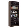 миниатюра Стеллаж в комплекте Либерти-51 Глянец венге / чёрный №1