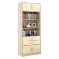 миниатюра Стеллаж в комплекте Либерти-51 Глянец дуб сонома / бежевый №1