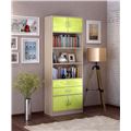 миниатюра Стеллаж в комплекте Либерти-51 Глянец дуб сонома / лайм №2