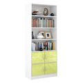 миниатюра Стеллаж в комплекте Либерти-52 Глянец белый / лайм №1