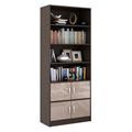 миниатюра Стеллаж в комплекте Либерти-52 Глянец венге / капучино №1