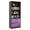 миниатюра Стеллаж в комплекте Либерти-52 Глянец венге / фиолетовый №1