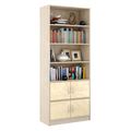 миниатюра Стеллаж в комплекте Либерти-52 Глянец дуб сонома / бежевый №1