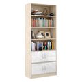 миниатюра Стеллаж в комплекте Либерти-52 Глянец дуб сонома / белый №1