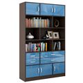 миниатюра Стеллаж в комплекте Либерти-62 Глянец венге / синий №1