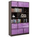 миниатюра Стеллаж в комплекте Либерти-62 Глянец венге / фиолетовый №1