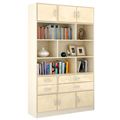 миниатюра Стеллаж в комплекте Либерти-62 Глянец дуб молочный / бежевый №2