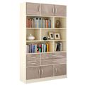 миниатюра Стеллаж в комплекте Либерти-62 Глянец дуб молочный / капучино №1
