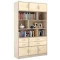 миниатюра Стеллаж в комплекте Либерти-62 Глянец дуб сонома / бежевый №1