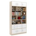 миниатюра Стеллаж в комплекте Либерти-32 дуб сонома / белый №1