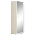 миниатюра Шкаф угловой с зеркалом Ольга (662) белый №1