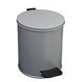 миниатюра Урна для мусора с педалью 7 литров (Серый) №1