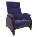 миниатюра Кресло-глайдер Модель Balance 2 Орех/шпон, ткань Verona Denim Blue №1