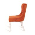 миниатюра Стул Вальс (эмаль белая / G08 - морковный) №3