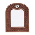 миниатюра Зеркало Andrea (Вертикальное) Античный орех №1