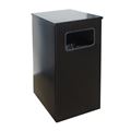 миниатюра Урна уличная для мусора Квадро 19 (Черный) №1
