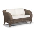 миниатюра "Римини" диван двухместный серо - коричневый №1