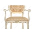 миниатюра Кресло деревянное Лауро патина золото / бежевый тесьма 11 №4