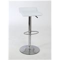 миниатюра Барный стул ABAZ 2W17 (PVC WHITE / хром) БАЗОВЫЙ №1