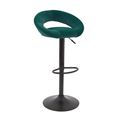 миниатюра Барный стул S-905 (GREEN B-1003 velvet / черный) БАЗОВЫЙ №1