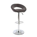 миниатюра Барный стул S-905 (GREY B-1004 velvet / хром) КОМБИНИРОВАННЫЙ №1