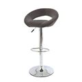 миниатюра Барный стул S-905 (GREY B-1004 velvet / хром) КОМБИНИРОВАННЫЙ №2