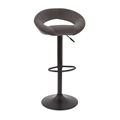 миниатюра Барный стул S-905 (GREY B-1004 velvet / черный) БАЗОВЫЙ №1