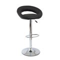 миниатюра Барный стул S-905B (PU BLACK / хром) КОМБИНИРОВАННЫЙ №1