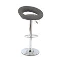 миниатюра Барный стул S-905B (PU GREY 1001 / хром) КОМБИНИРОВАННЫЙ №1