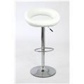 миниатюра Барный стул S-905F (PU WHITE / хром) КОМБИНИРОВАННЫЙ №1