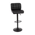миниатюра Барный стул S-939 (PU BLACK / черный) КОМБИНИРОВАННЫЙ №1