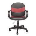 миниатюра Офисное компьютерное кресло BAGGI (черный/бордо) №2